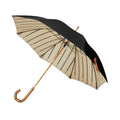 Black - Front - Vinga Bosler Recycled Aware Stick Umbrella