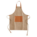 Brown - Front - Vinga Unisex Adult Asado Apron