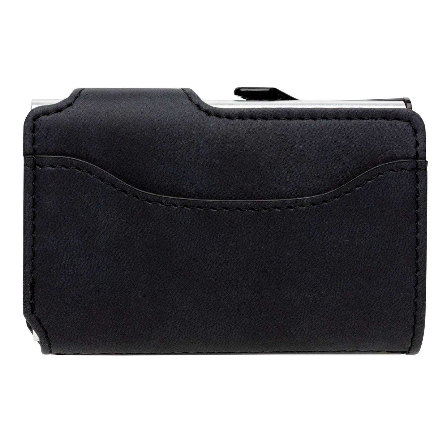 Black - Pack Shot - XD Collection Standard Aluminium RFID Blocking Card Holder