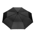 Black - Back - Swiss Peak Aware Automatic Folding Umbrella