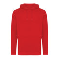Red - Front - Iqoniq Unisex Adult Jasper Recycled Cotton Hoodie