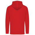 Red - Back - Iqoniq Unisex Adult Jasper Recycled Cotton Hoodie