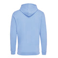 Sky Blue - Back - Iqoniq Unisex Adult Jasper Recycled Cotton Hoodie