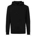 Black - Front - Iqoniq Unisex Adult Jasper Recycled Cotton Hoodie