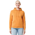 Sundial Orange - Side - Iqoniq Unisex Adult Jasper Recycled Cotton Hoodie