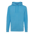 Tranquil Blue - Front - Iqoniq Unisex Adult Jasper Recycled Cotton Hoodie