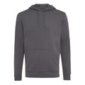 Anthracite - Front - Iqoniq Unisex Adult Jasper Recycled Cotton Hoodie