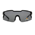 Black - Front - XD Collection SproShield Plastic Sunglasses