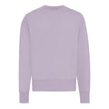 Lavender - Front - Iqoniq Unisex Adult Kruger Recycled Cotton Crew Neck Relaxed Fit Sweatshirt