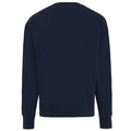 Navy - Back - Iqoniq Unisex Adult Kruger Recycled Cotton Crew Neck Relaxed Fit Sweatshirt