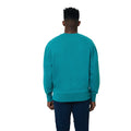 Verdigris - Lifestyle - Iqoniq Unisex Adult Kruger Recycled Cotton Crew Neck Relaxed Fit Sweatshirt