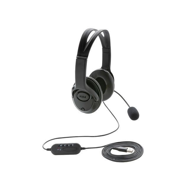 Black - Front - XD Collection Wired Headphones