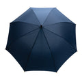 Navy - Back - XD Collection Impact Aware Bamboo RPET Stick Umbrella