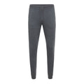 Heather Anthracite - Front - Iqoniq Unisex Adult Cooper Recycled Cotton Jogging Bottoms
