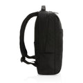 Black - Side - Swiss Peak Aware RPET 15L Backpack