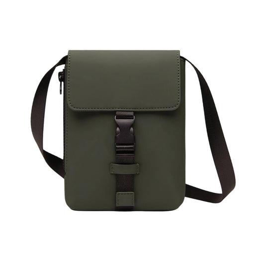 Green - Front - Vinga Baltimore Recycled Sling Backpack