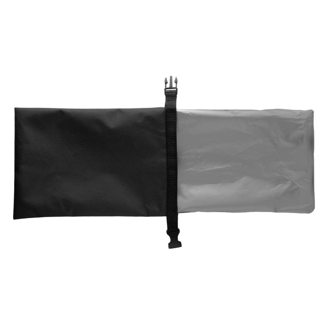 Black - Pack Shot - XD Collection Snackstrap RPET Foldable Lunch Bag