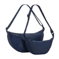 Navy - Lifestyle - XD Collection Crescent XL Half Moon RPET Aware 10L Crossbody Bag