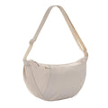 Beige - Back - XD Collection Crescent XL Half Moon RPET Aware 10L Crossbody Bag
