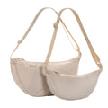 Beige - Lifestyle - XD Collection Crescent XL Half Moon RPET Aware 10L Crossbody Bag