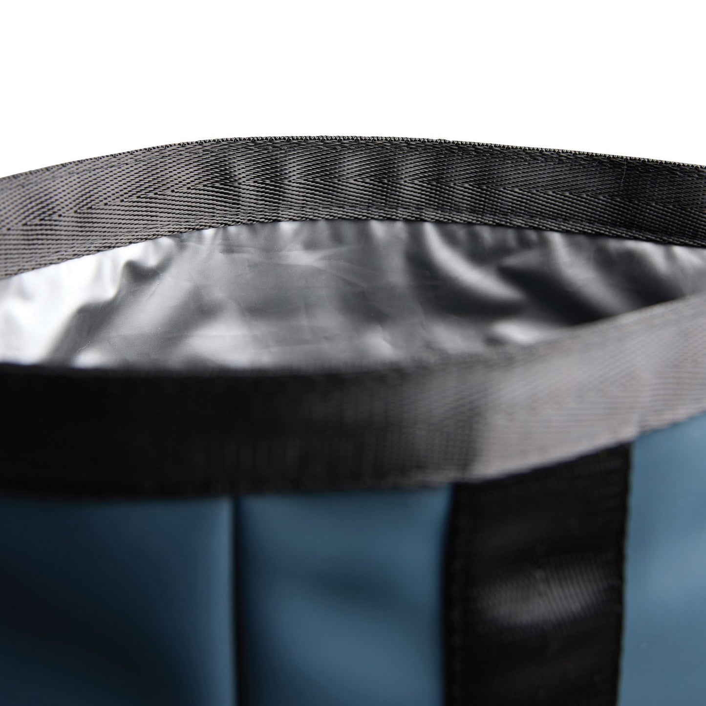 Navy - Side - Vinga Baltimore Recycled Roll Top Cooler Bag