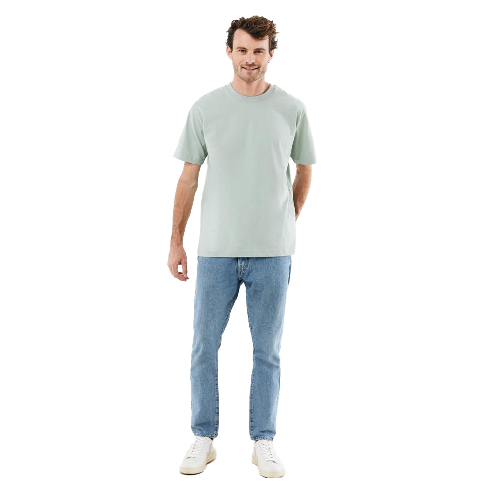 Iceberg Green - Lifestyle - Iqoniq Unisex Adult Nikko Recycled Cotton Heavyweight T-Shirt