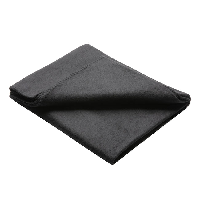 Black - Front - XD Collection Fleece Blanket