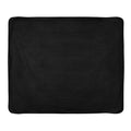 Black - Back - XD Collection Fleece Blanket