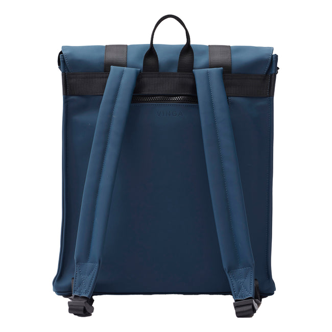 Navy - Back - Vinga Baltimore 19L Backpack