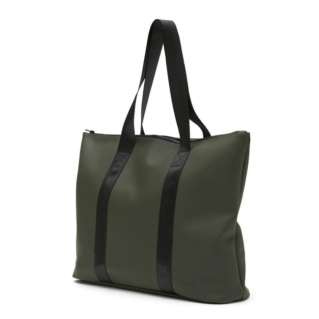 Green - Side - Vinga Baltimore Tote Bag