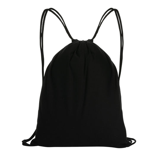 Black - Front - XD Collection Impact Cotton Aware Drawstring Bag