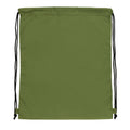 Green - Back - XD Collection Impact RPET Aware Drawstring Bag