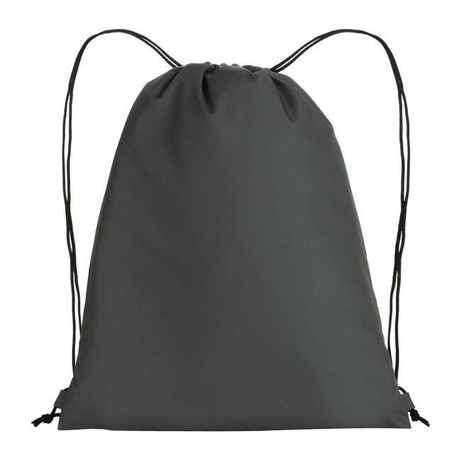 Anthracite - Front - XD Collection Impact RPET Aware Drawstring Bag