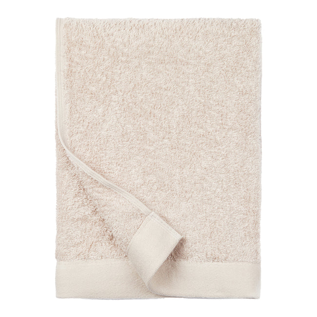 Beige - Front - Vinga Birch Plain Towel