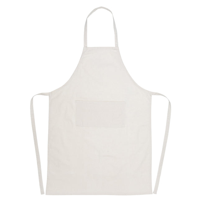 Off White - Front - XD Collection Impact Recycled Cotton Aware Apron