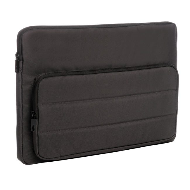 Black - Side - XD Xclusive Impact Aware RPET Laptop Sleeve