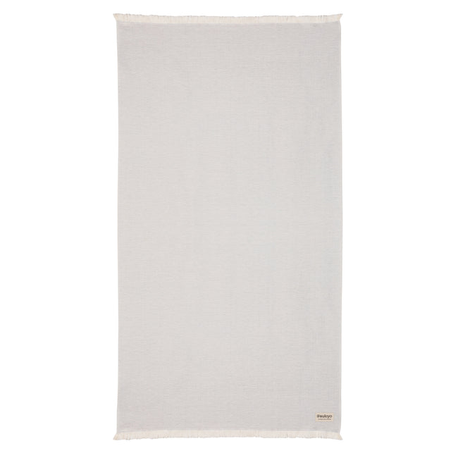 Grey - Back - Ukiyo HisakoAWARE 4 Seasons Towel