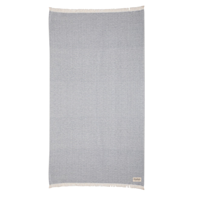 Navy - Back - Ukiyo HisakoAWARE 4 Seasons Towel
