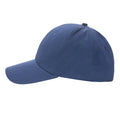 Navy - Side - XD Collection Impact AWARE 6 Panel Recycled Cotton Cap