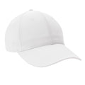 White - Front - XD Collection Impact AWARE 6 Panel Recycled Cotton Cap