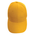 Yellow - Lifestyle - XD Collection Impact AWARE 6 Panel Recycled Cotton Cap