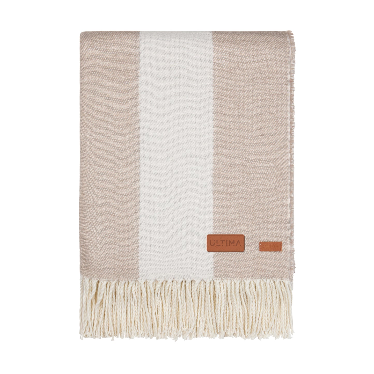 Beige - Front - Vinga Tella Polylana Aware Blanket