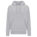 Storm Grey - Front - Iqoniq Unisex Adult Trivor Microfleece Hoodie