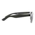 Black - Back - XD Collection Gleam Recycled Polycarbonate Mirrored Sunglasses