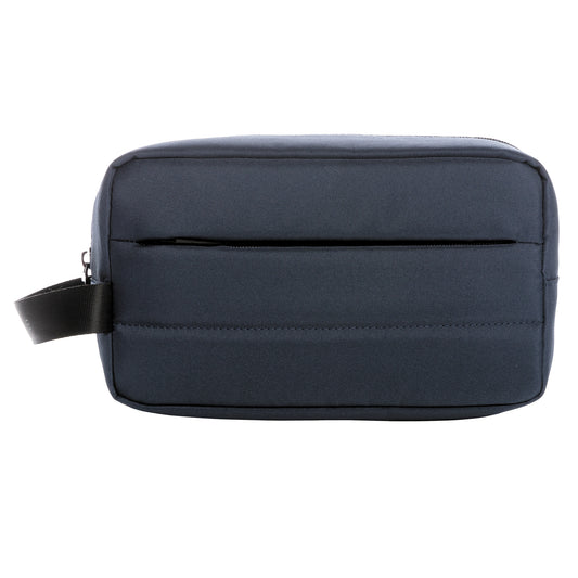 Navy - Front - XD Xclusive Impact Aware RPET Toiletry Bag