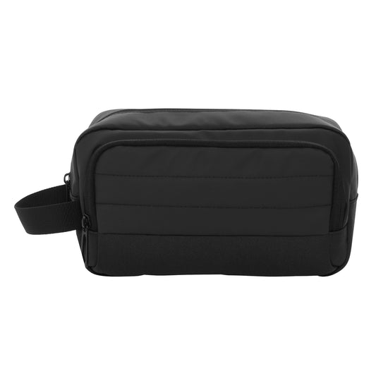 Black - Front - XD Xclusive Armond Aware RPET Toiletry Bag