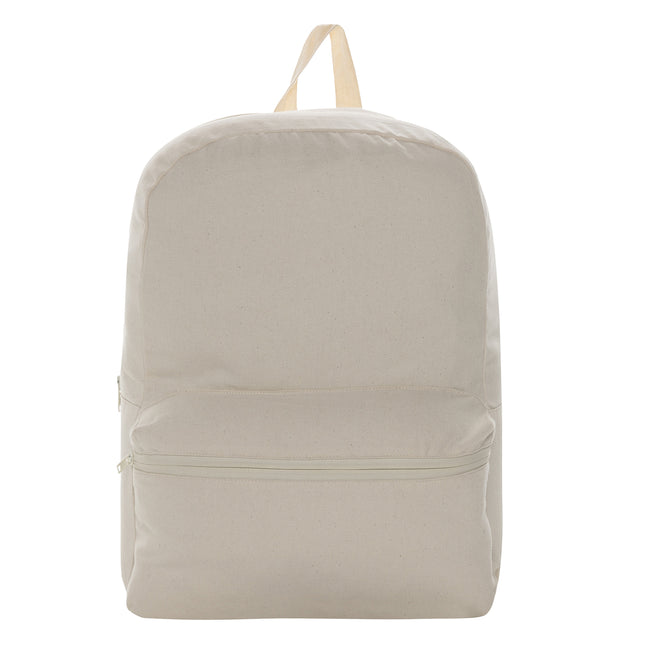 Off White - Front - XD Collection Recycled Canvas Backpack