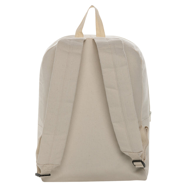 Off White - Back - XD Collection Recycled Canvas Backpack