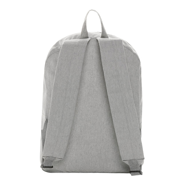 Grey - Back - XD Collection Recycled Canvas Backpack