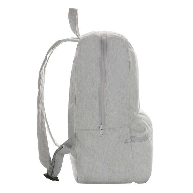 Grey - Side - XD Collection Recycled Canvas Backpack